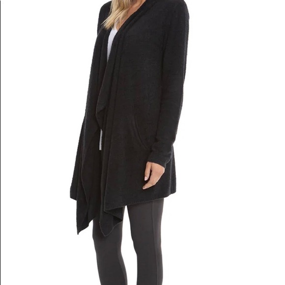 Barefoot Dreams Cozychic Lite island wrap waterfall style open cardigan - Picture 6 of 7